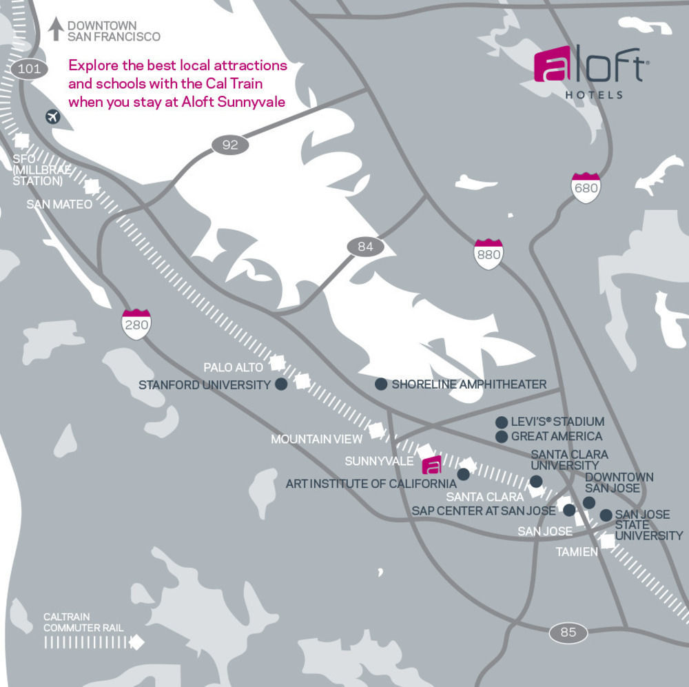 Hotel Aloft Sunnyvale Zewnętrze zdjęcie